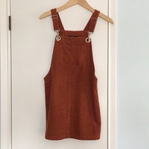 Corduroy Overall Dress